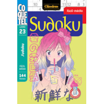 LIVRO COQUETEL SUDOKU MÉDIO-DIFÍCIL 22: NÍVEIS FÁCIL E MÉDIO
