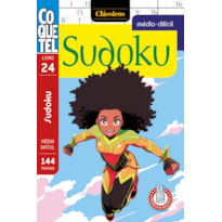 LIVRO COQUETEL SUDOKU MÉDIO-DIFÍCIL 24