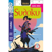 LIVRO COQUETEL SUDOKU MÉDIO-DIFÍCIL 25