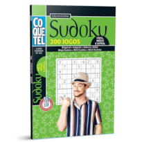 LIVRO COQUETEL SUDOKU NÍVEL FC/MD/DF ED 201