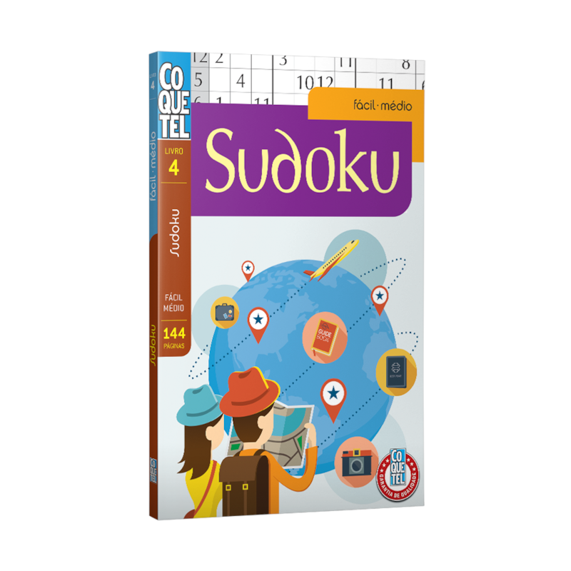 LIVRO COQUETEL SUDOKU NÍVEL FC/MD ED 04