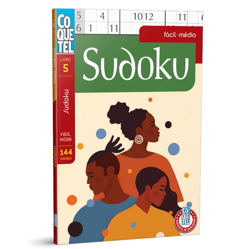 LIVRO COQUETEL SUDOKU NÍVEL FC/MD ED 05