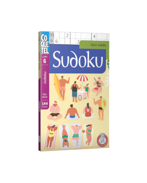 LIVRO COQUETEL SUDOKU NÍVEL FC/MD ED 06