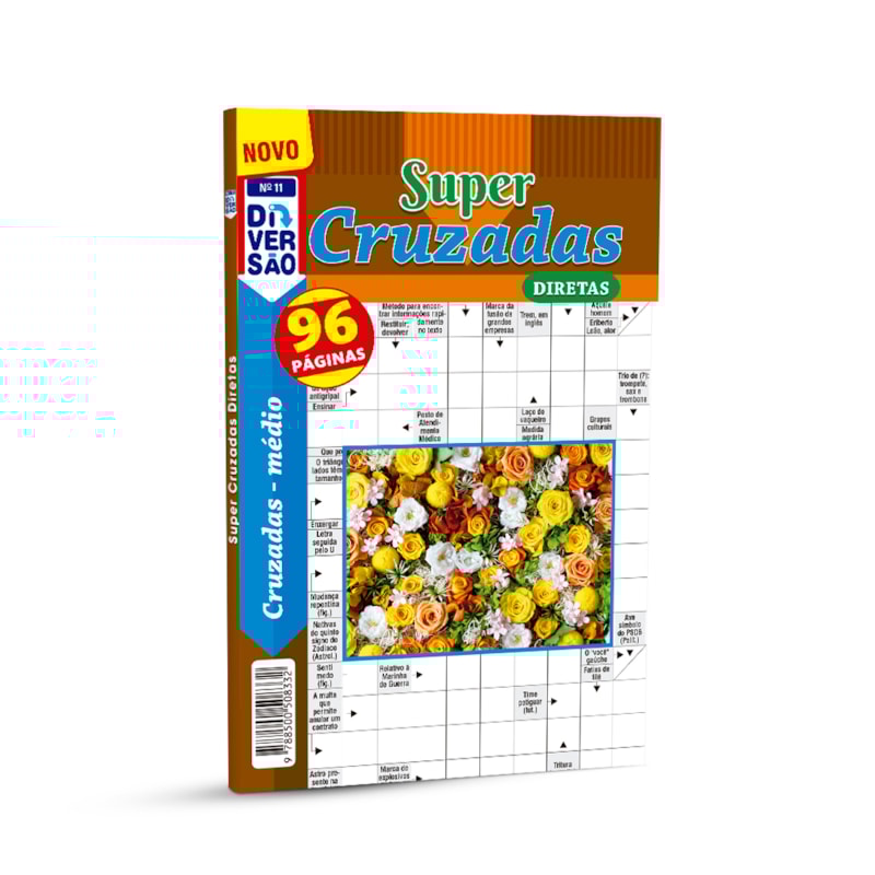 LIVRO COQUETEL SUPER CRUZADAS DIRETAS MÉDIO ED 11