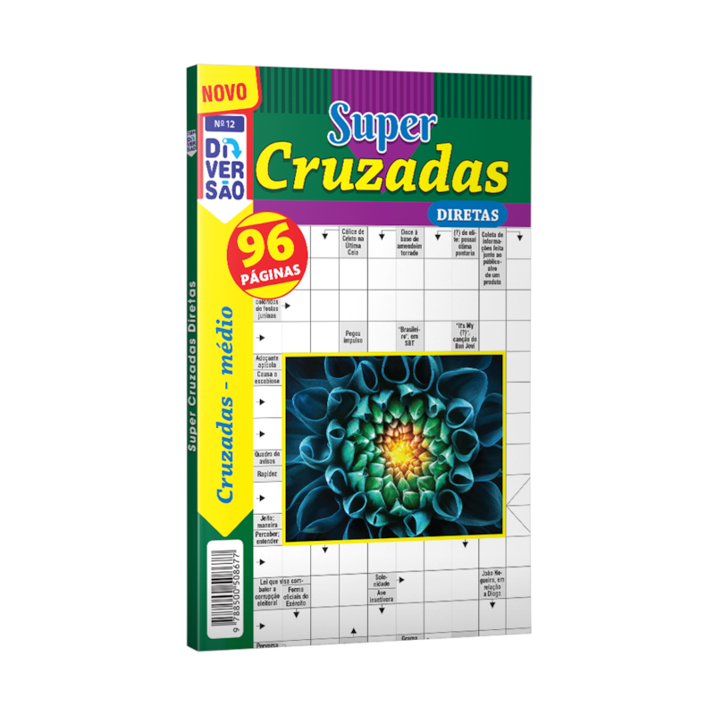 LIVRO COQUETEL SUPER CRUZADAS DIRETAS MÉDIO ED 12