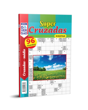 LIVRO COQUETEL SUPER CRUZADAS DIRETAS NÍVEL MÉDIO ED 16