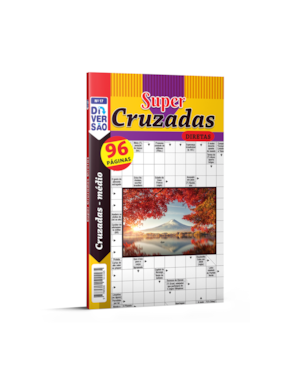 LIVRO COQUETEL SUPER CRUZADAS DIRETAS NÍVEL MÉDIO ED 17
