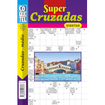 LIVRO COQUETEL SUPER PALAVRAS CRUZADAS DIRETAS 33: NÍVEL MÉDIO
