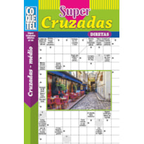 LIVRO COQUETEL SUPER PALAVRAS CRUZADAS DIRETAS 34: NÍVEL MÉDIO