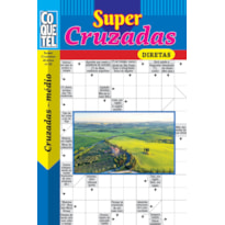 LIVRO COQUETEL SUPER PALAVRAS CRUZADAS DIRETAS 35: NÍVEL MÉDIO