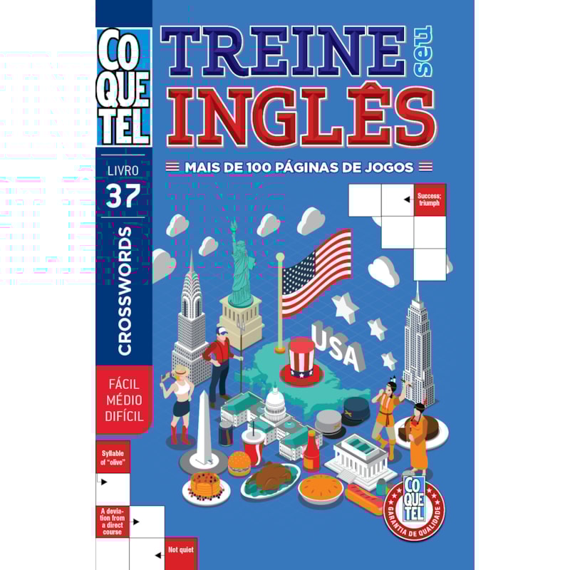 LIVRO COQUETEL TREINE SEU INGLÊS 37