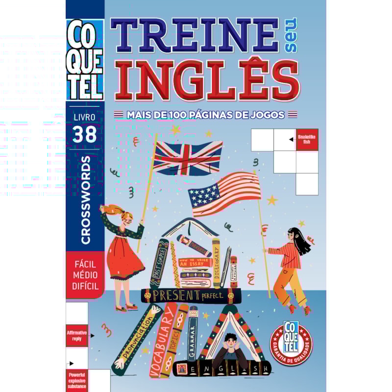 LIVRO COQUETEL TREINE SEU INGLÊS 38
