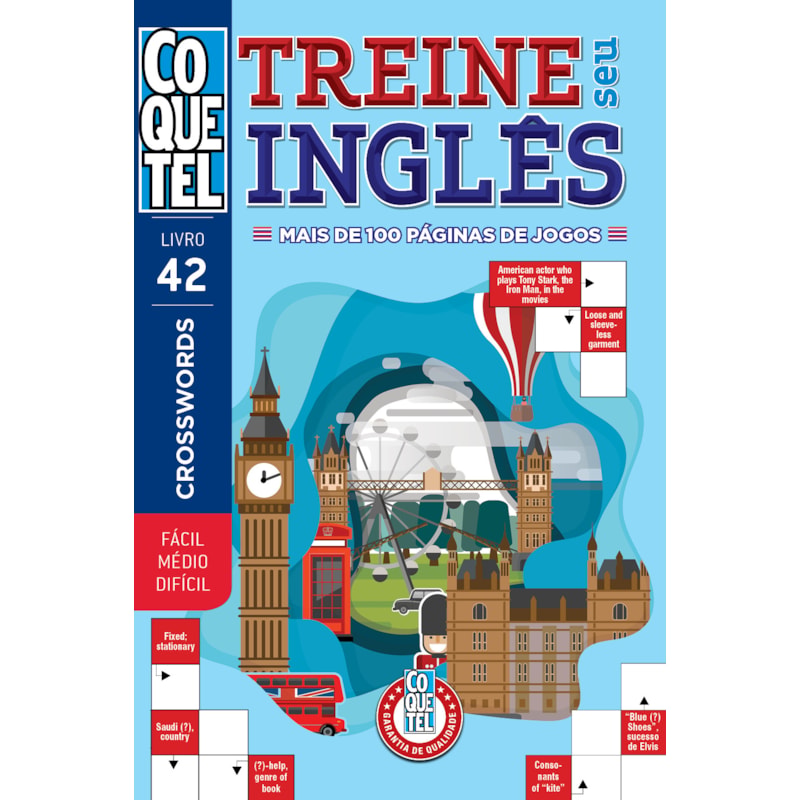 LIVRO COQUETEL TREINE SEU INGLÊS 42