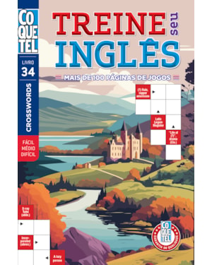 LIVRO COQUETEL TREINE SEU INGLÊS ED 34