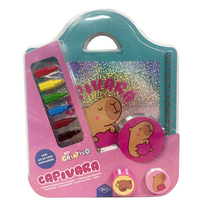 LIVRO CRIATIVO - CAPIVARA