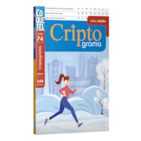 LIVRO CRIPTOGRAMA NÍVEL MÉDIO ED 74