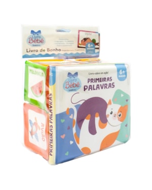 Livro-cubos em ação: Primeiras Palavras