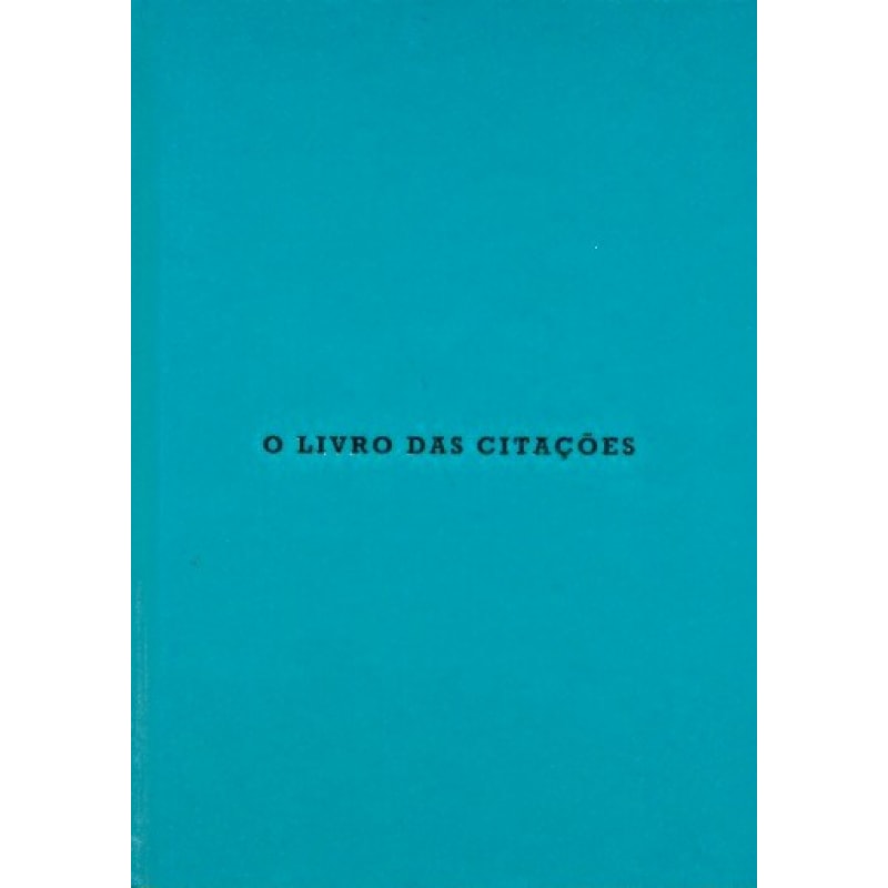 LIVRO DAS CITACOES, O