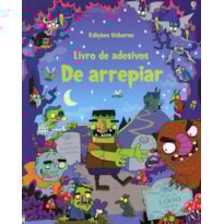 LIVRO DE ADESIVOS : DE ARREPIAR