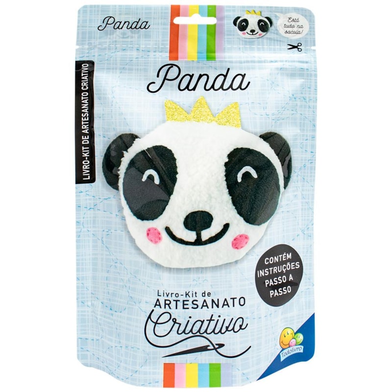 Livro de Artesanato Criativo: Panda