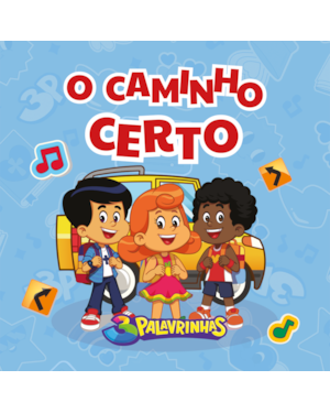 Livro de atividades 3 palavrinhas | O Caminho Certo: Atividades de desenvolvimento motor e cognitivo da criança