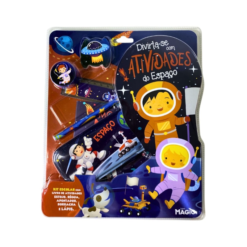 LIVRO DE ATIVIDADES ESPAÇO + KIT