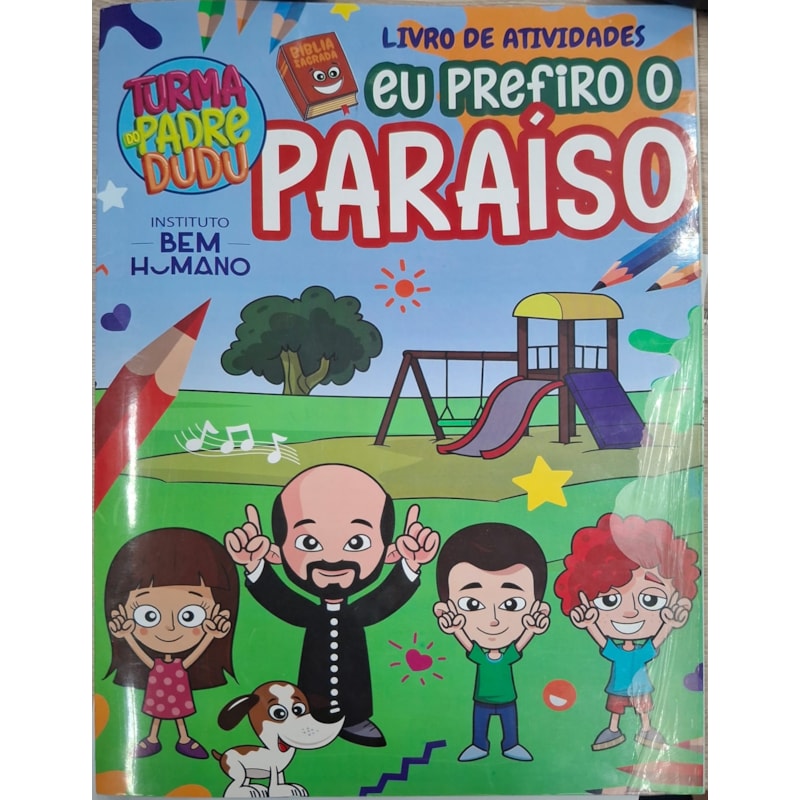 LIVRO DE ATIVIDADES EU PREFIRO O PARAÍSO