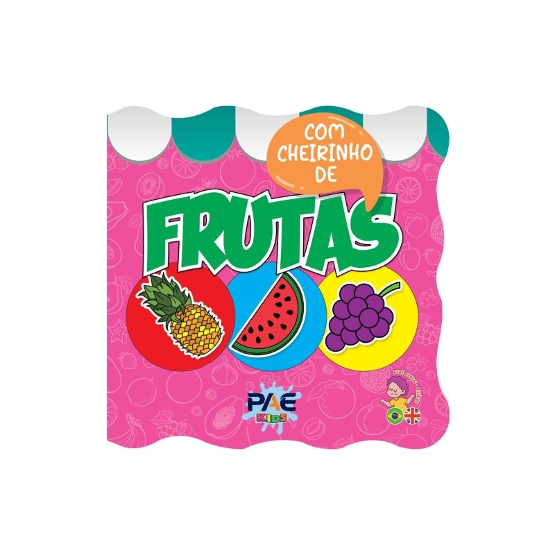 LIVRO DE BANHO COM CHEIRINHO - FRUTAS