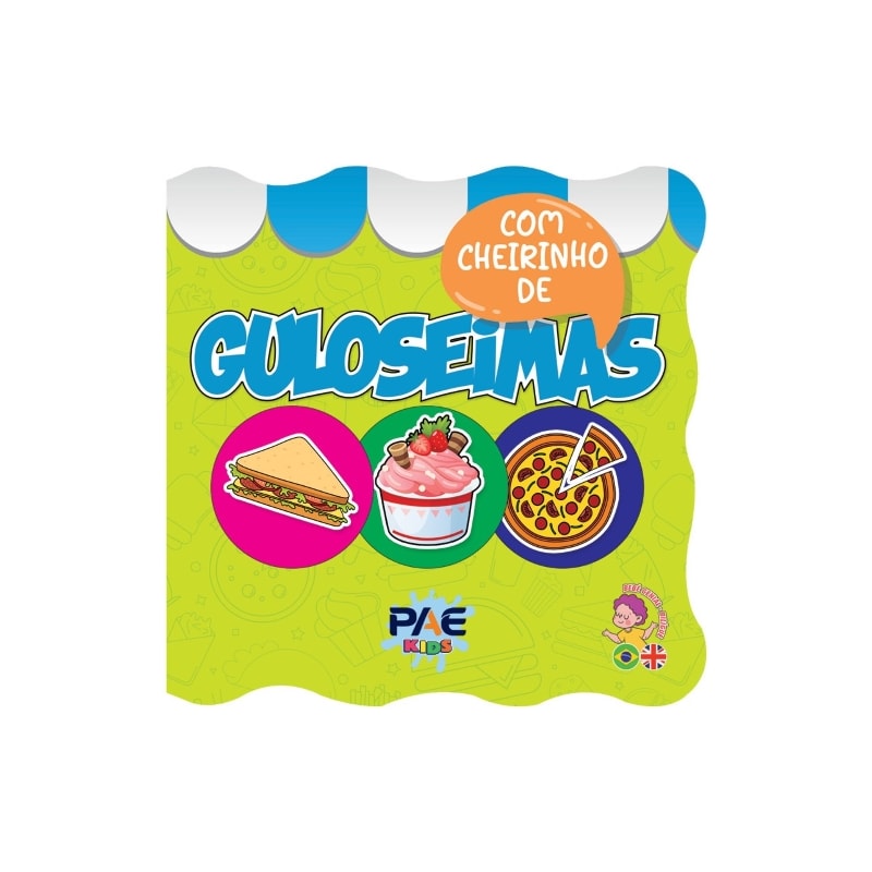 LIVRO DE BANHO COM CHEIRINHO - GULOSEIMAS