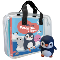 LIVRO DE BANHO: O DIA DE VALENTIM, O PINGUIM