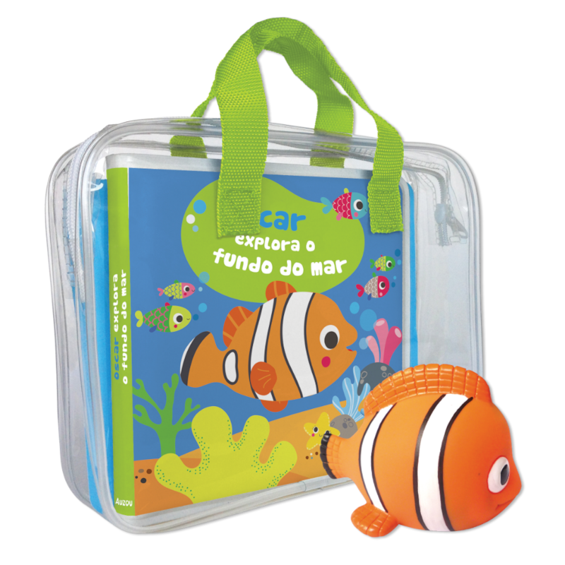 LIVRO DE BANHO: OSCAR EXPLORA O FUNDO DO MAR