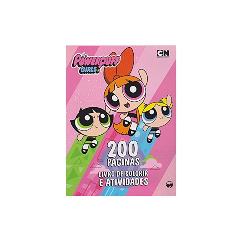 LIVRO DE COLORIR 200 PÁG JUMBO MENINAS PODEROSAS