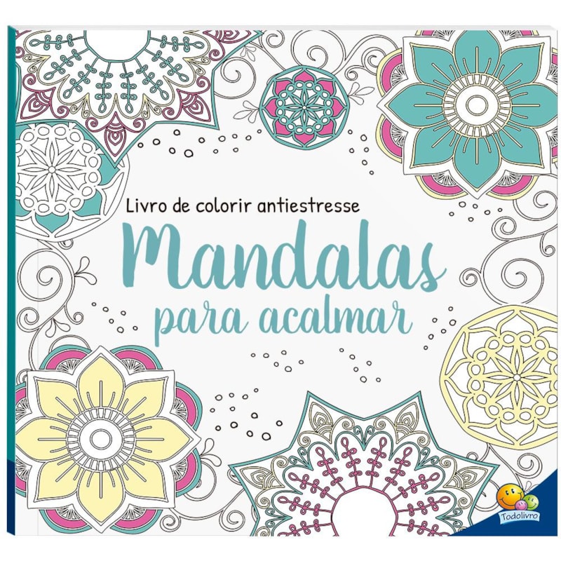 Livro de Colorir antiestresse: Mandalas para acalmar