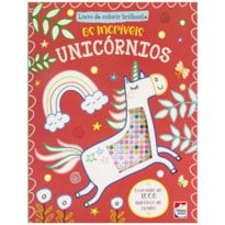 Livro de Colorir Brilhante: Incríveis Unicórnios, Os