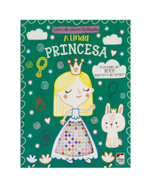 Livro de Colorir Brilhante: Linda Princesa, A