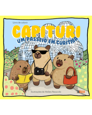 LIVRO DE COLORIR - CAPITURI: UM PASSEIO EM CURITIBA
