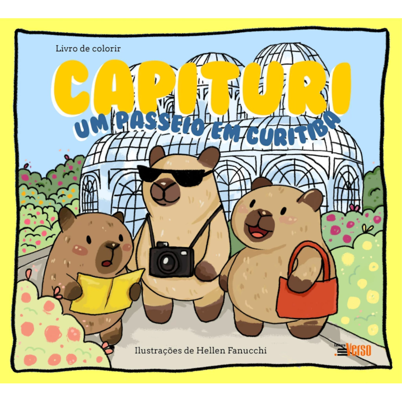LIVRO DE COLORIR - CAPITURI: UM PASSEIO EM CURITIBA