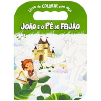 LIVRO DE COLORIR COM ALÇA: JOÃO PÉ DE FEIJÃO