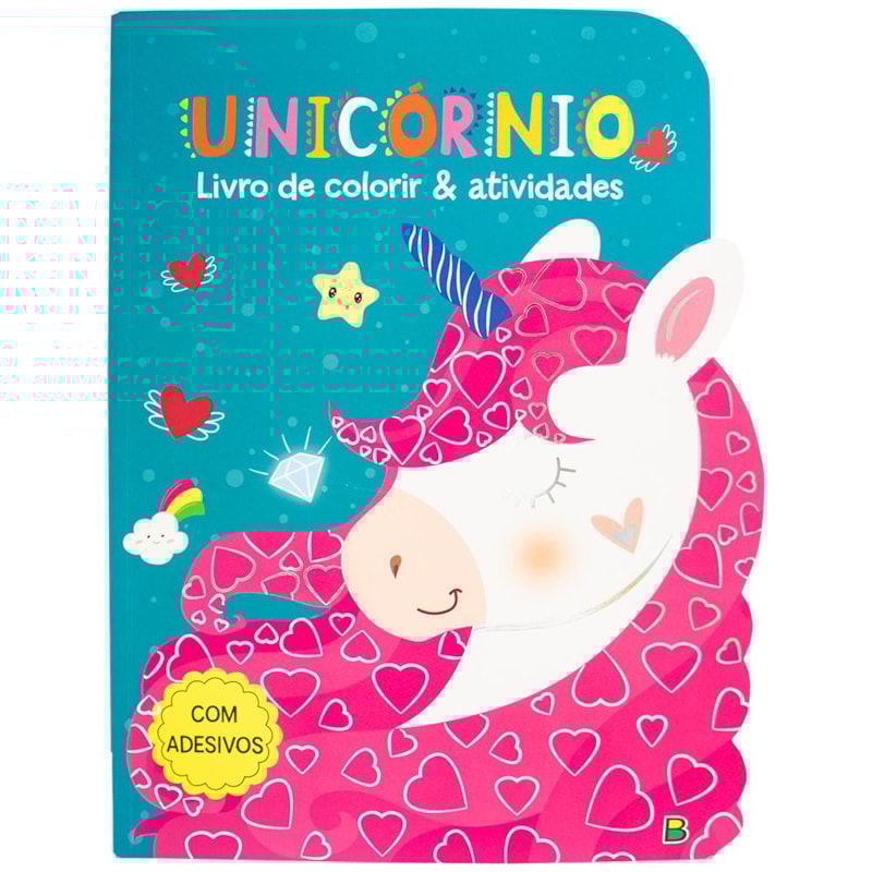 LIVRO DE COLORIR & ATIVIDADES: UNICÓRNIO