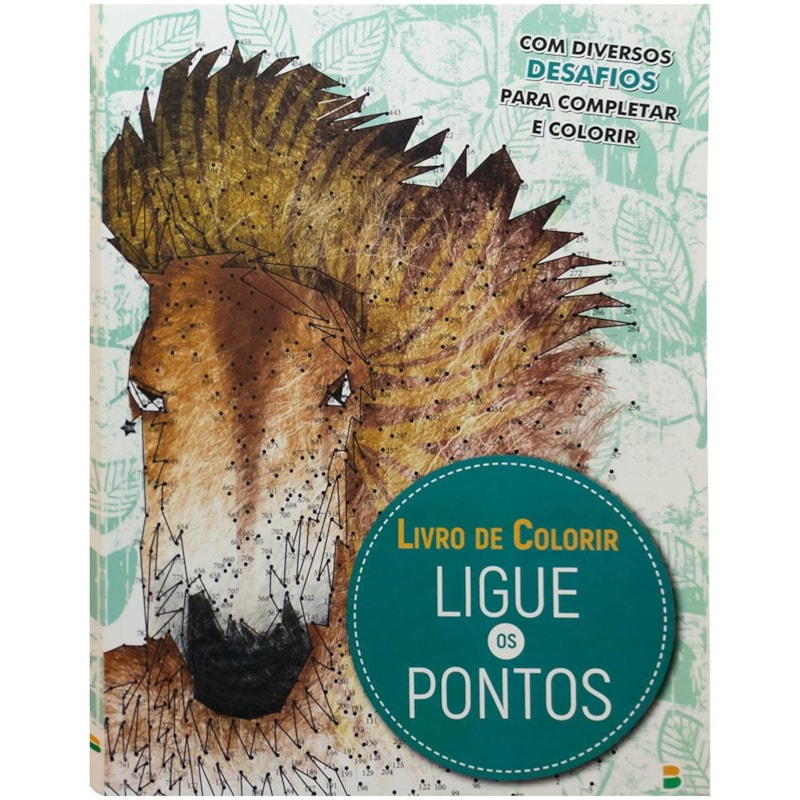 LIVRO DE COLORIR - O DESAFIO: PINTE POR PONTOS