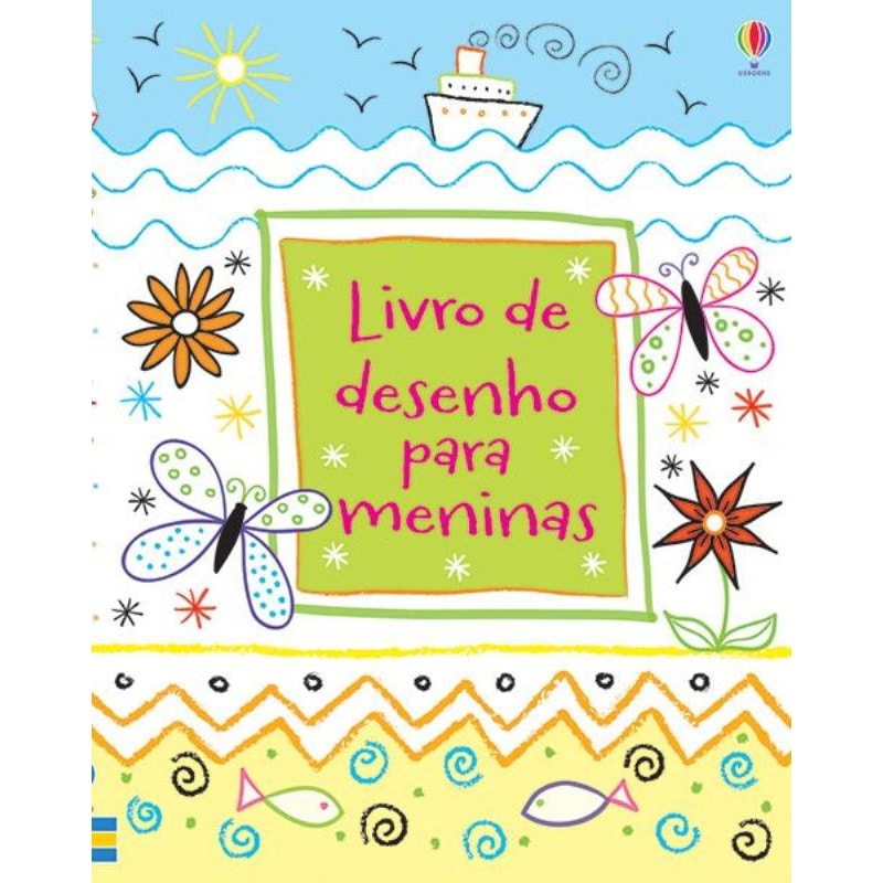 LIVRO DE DESENHO PARA MENINAS