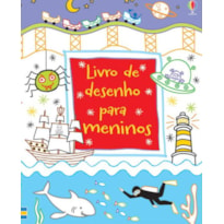 LIVRO DE DESENHO PARA MENINOS