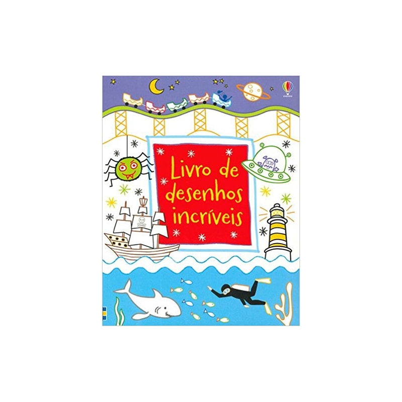 LIVRO DE DESENHOS INCRÍVEIS