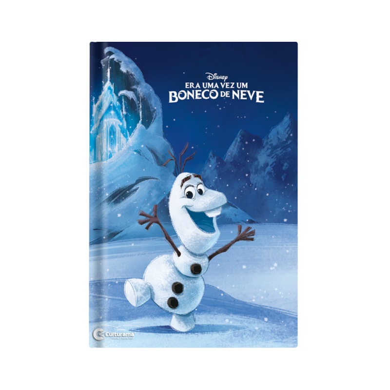 LIVRO DE HISTÓRIAS CAPA DURA - ERA UMA VEZ UM BONECO DE NEVE