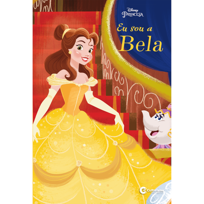 LIVRO DE HISTÓRIAS CAPA DURA - EU SOU A BELA