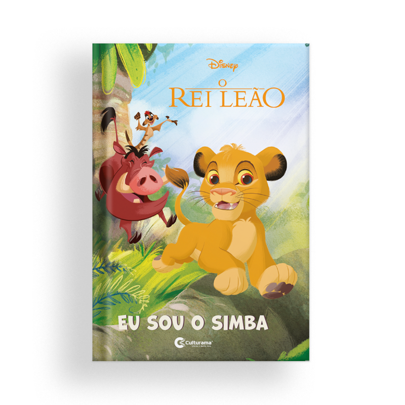 LIVRO DE HISTÓRIAS CAPA DURA - EU SOU O SIMBA