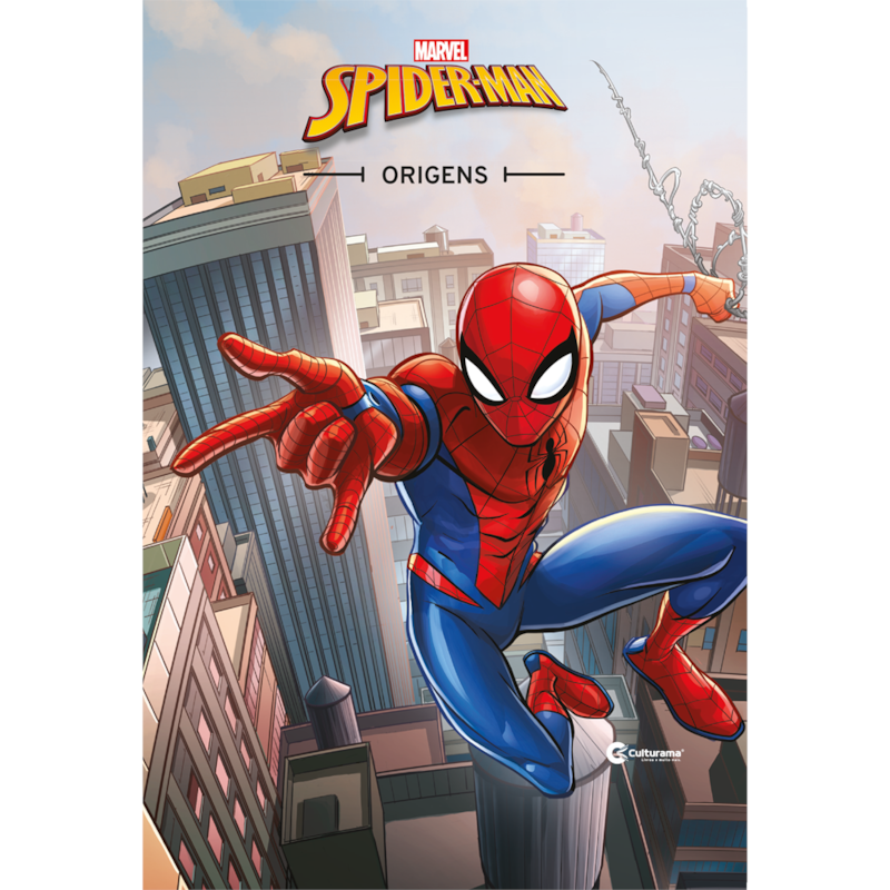 LIVRO DE HISTÓRIAS CAPA DURA - HOMEM-ARANHA - ORIGENS