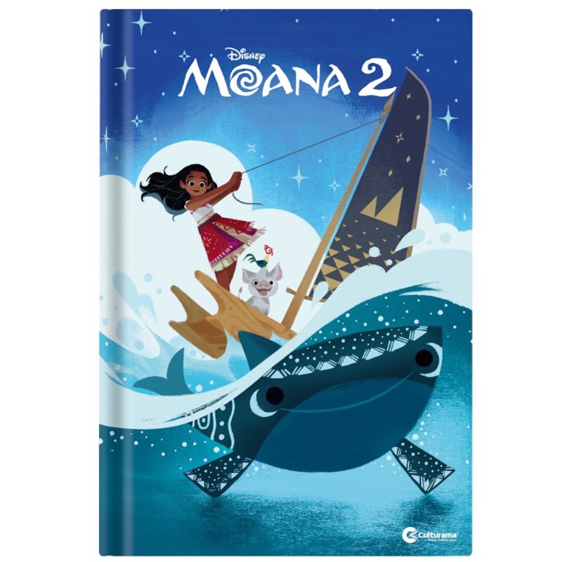 LIVRO DE HISTÓRIAS CAPA DURA - MOANA 2