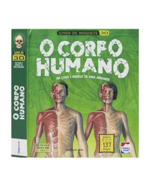 LIVRO DE MAQUETE 3D: CORPO HUMANO