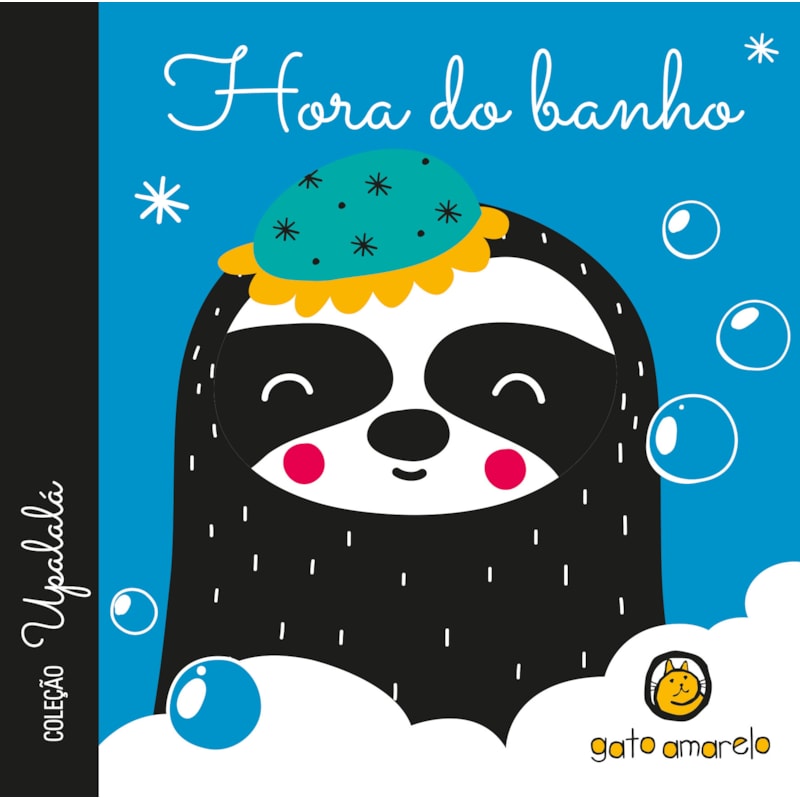 Livro de pano - Hora do banho